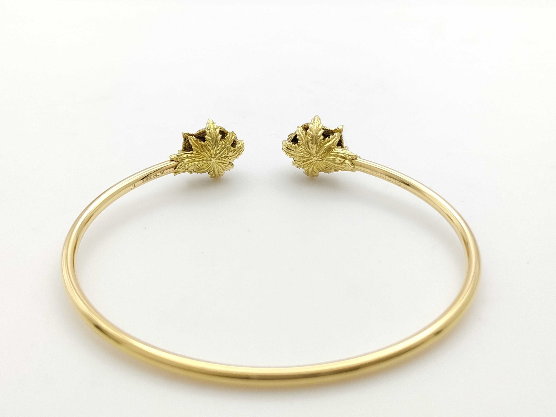 GUCCI Merveille #17 Colored Stone Diamond Bracelet/Bangle in Yellow Gold and Au750, 14.6g 