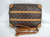(10307_0060) LOUIS VUITTON Soft Trunk Messenger MM Shoulder Bag Monogram M44754 Brown Canvas with Gold Hardware BA2199 Second Bag