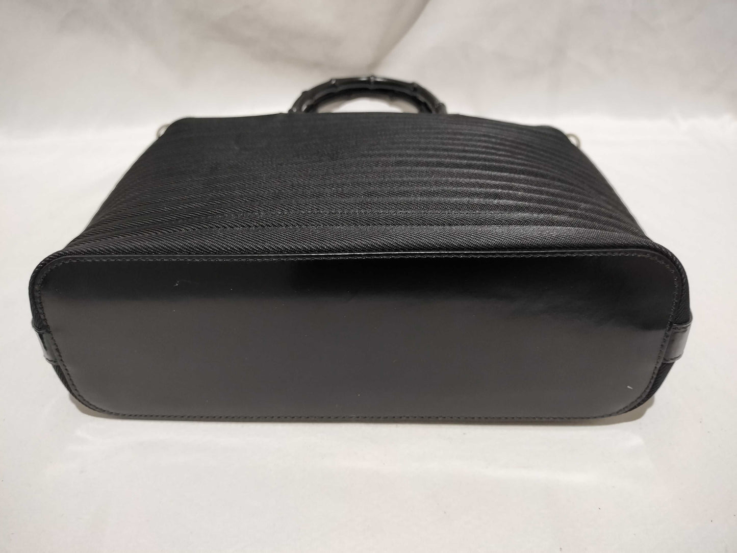 GUCCI Bamboo 2-way Shoulder Bag in Black