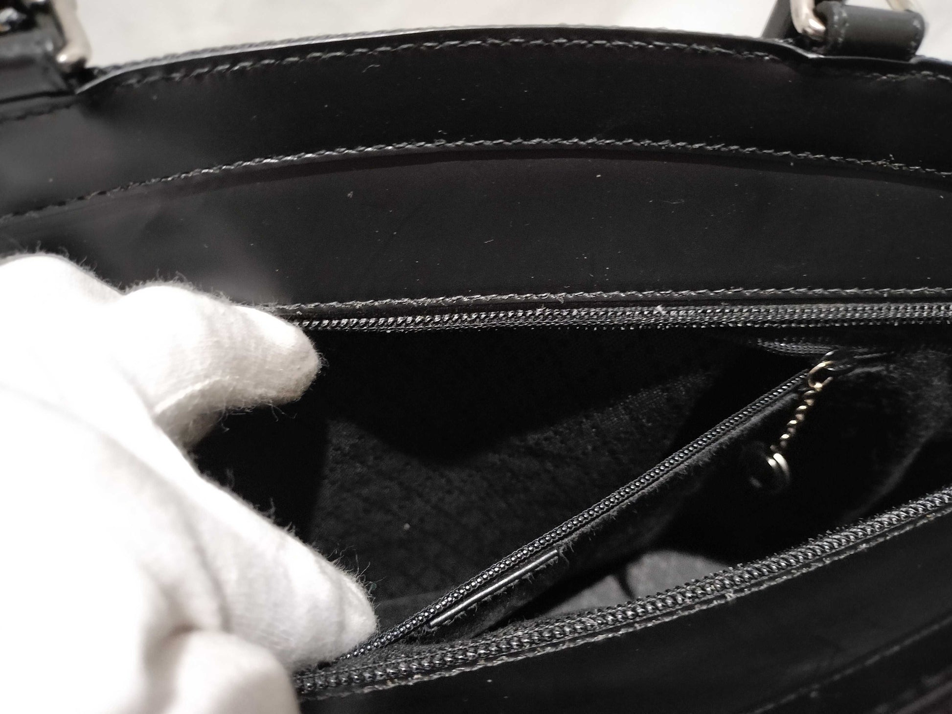 GUCCI Bamboo 2-way Shoulder Bag in Black