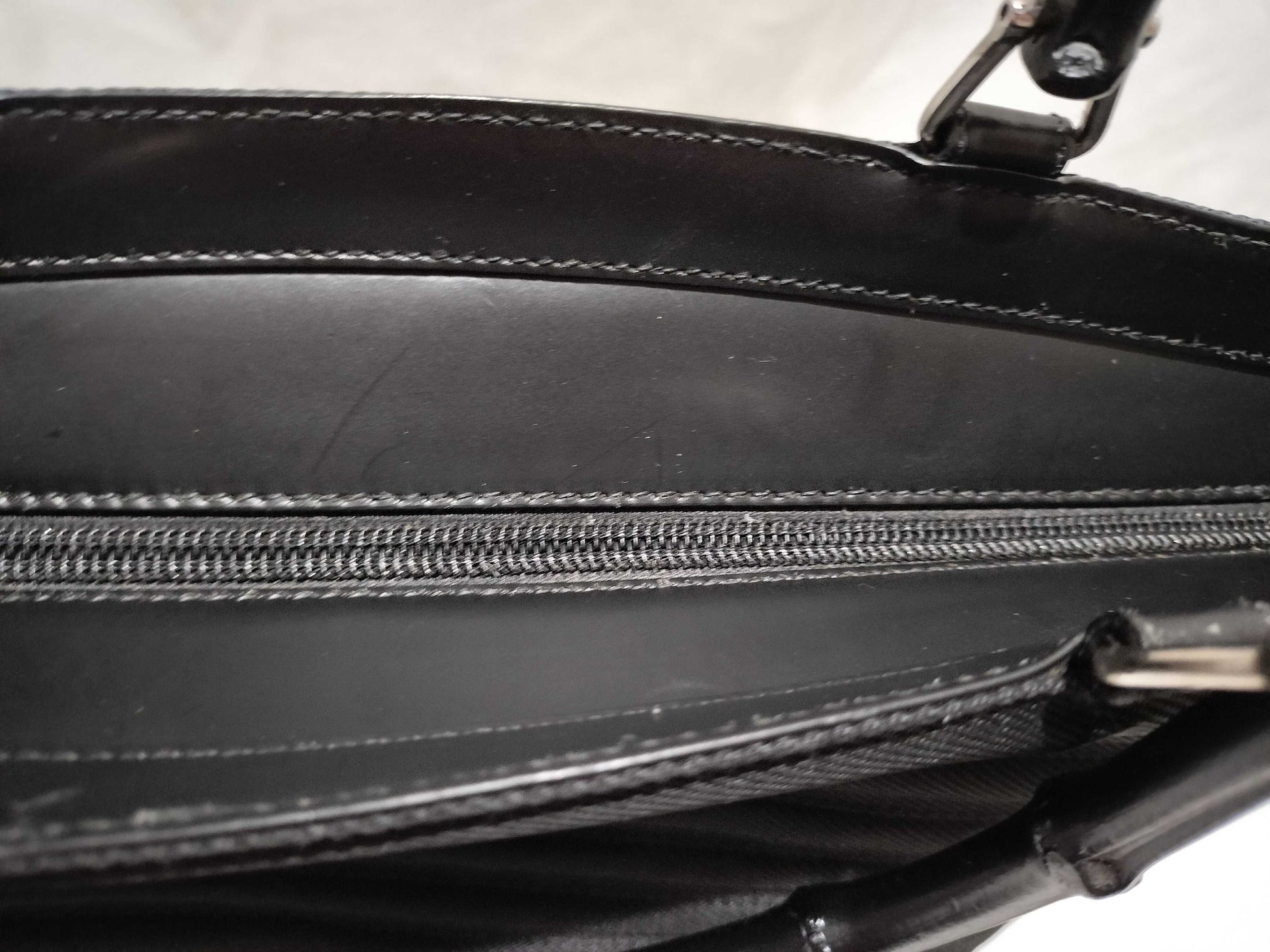 GUCCI Bamboo 2-way Shoulder Bag in Black