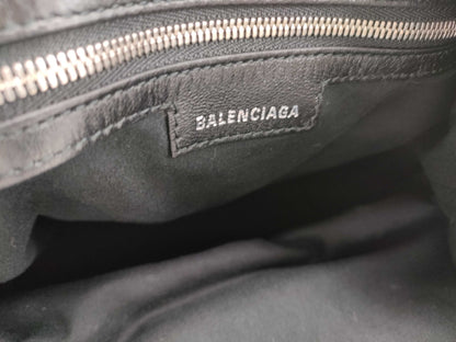 BALENCIAGA Goal XS Denim 2-Way Handbag