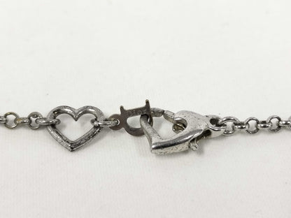 Dior Dior Dior Necklace Rhinestone Heart Accessory Necklace
