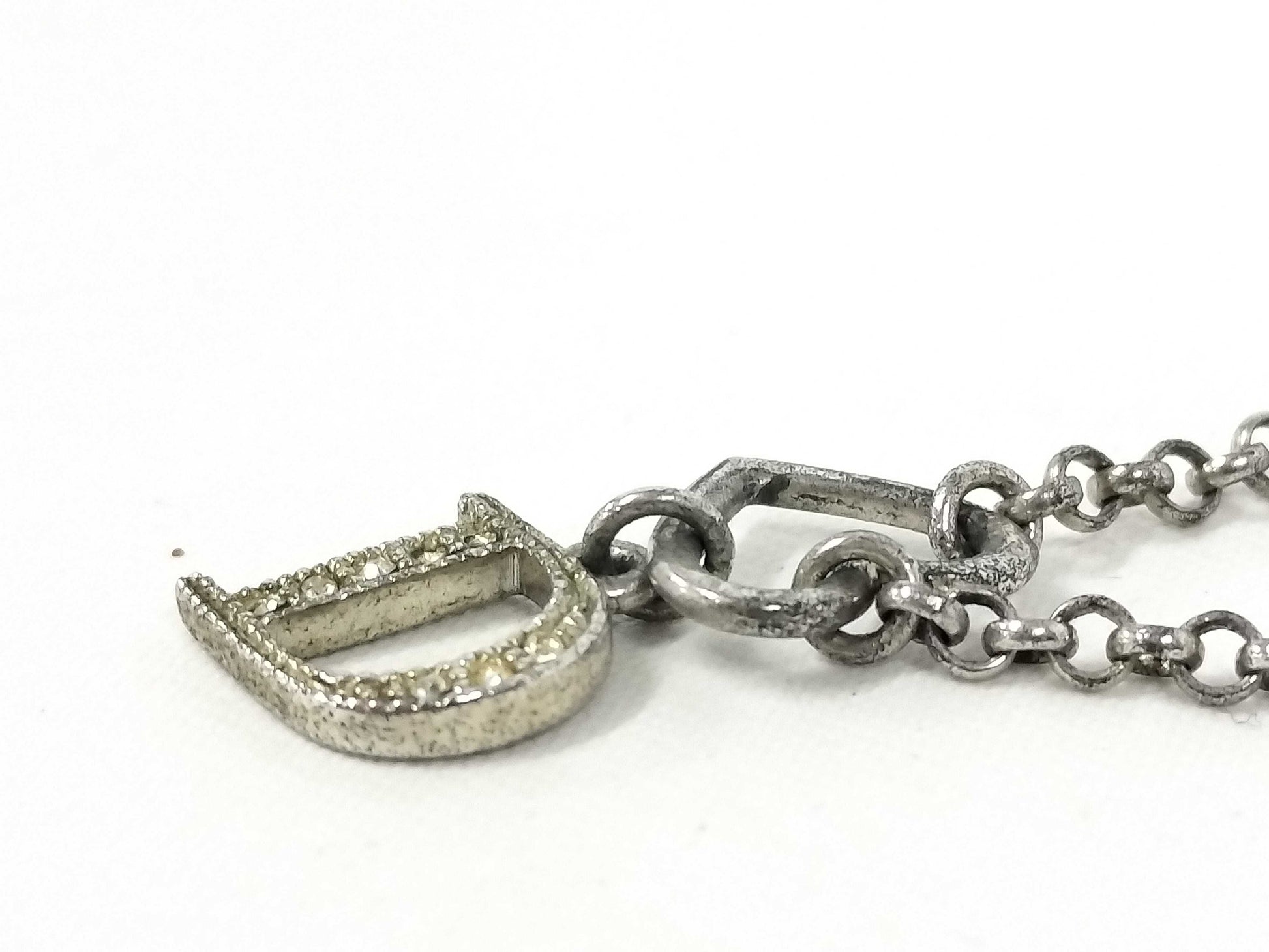 Dior Dior Dior Necklace Rhinestone Heart Accessory Necklace