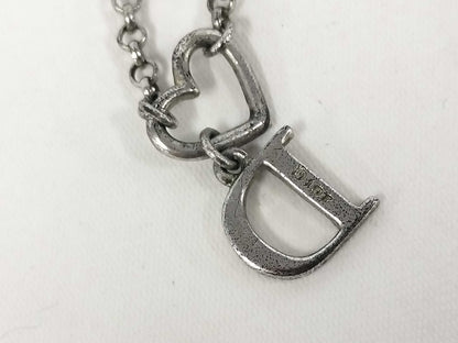 Dior Dior Dior Necklace Rhinestone Heart Accessory Necklace
