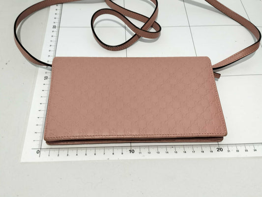 GUCCI GG Guccissima 466507 Shoulder Wallet Shoulder Bag