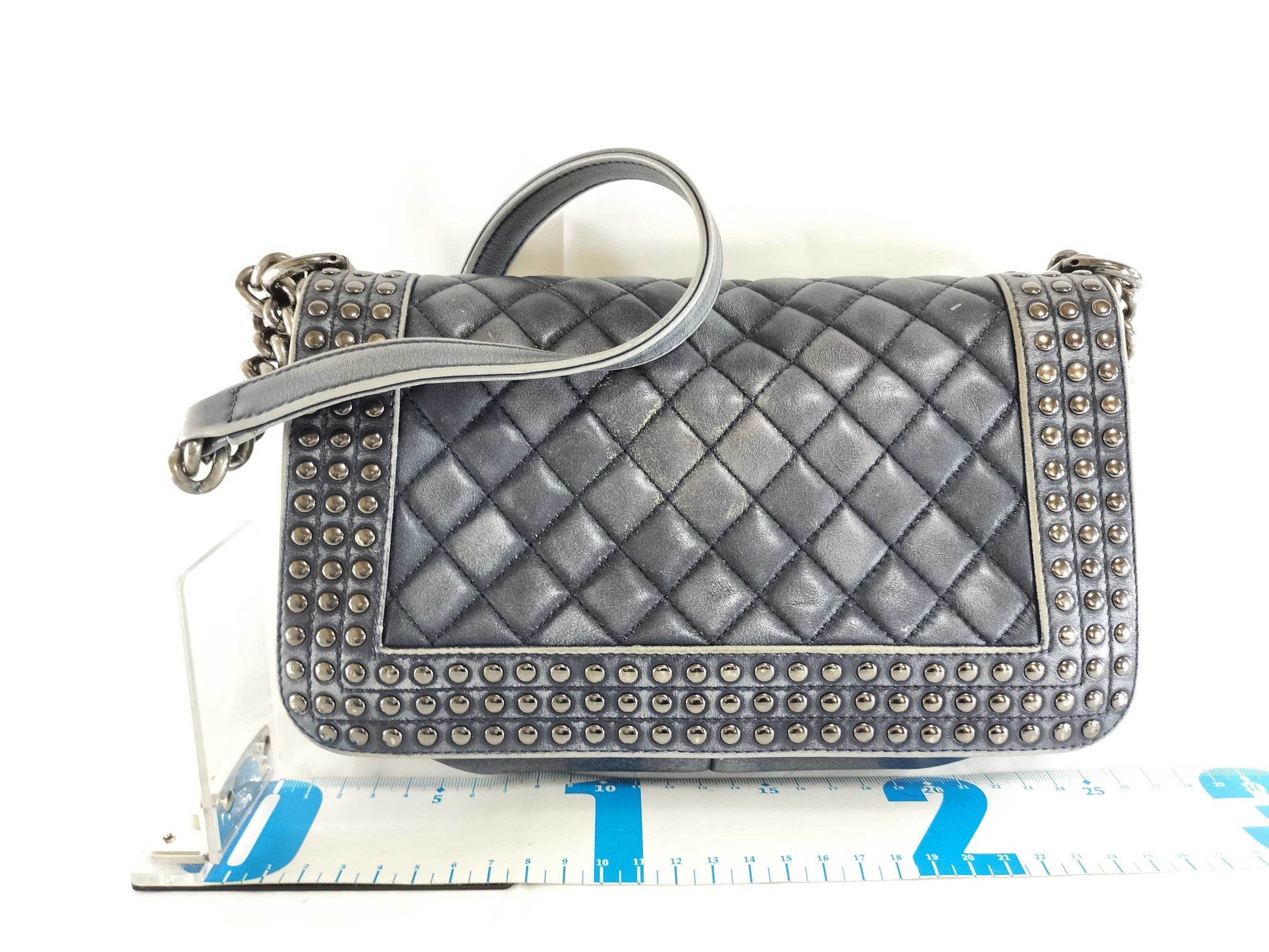 CHANEL Chanel Boy Shoulder Bag Aged Processing