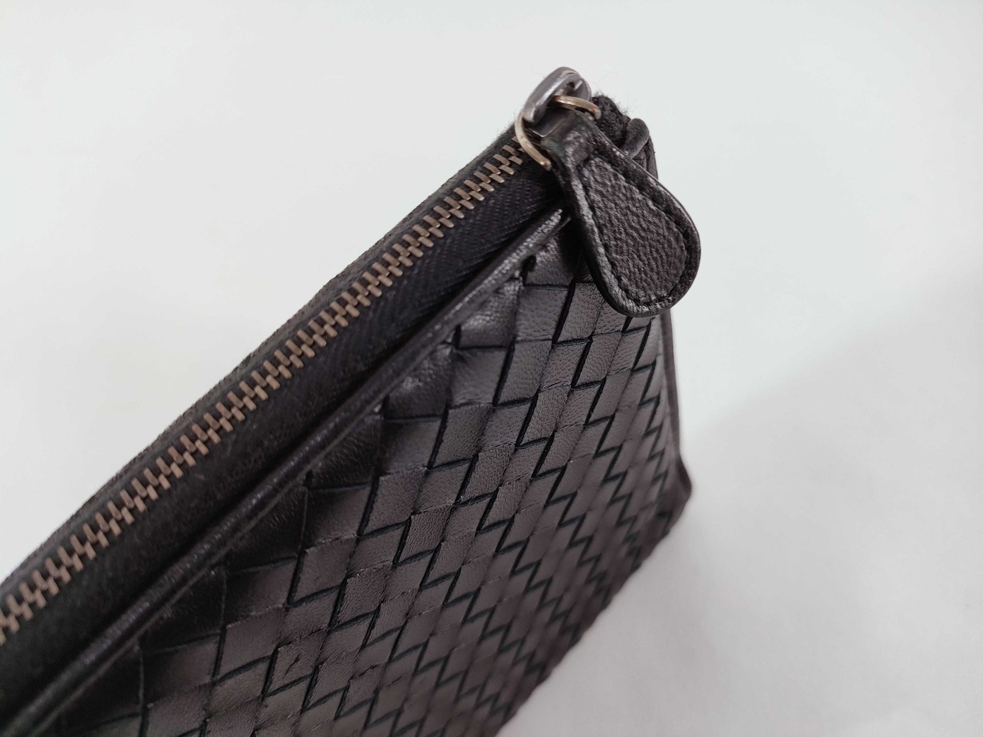 BOTTEGA VENETA Intrecciato Bottega Veneta Clutch Bag Second Bag Intrecciato Black Bag Second Bag