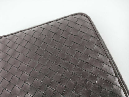 BOTTEGA VENETA Intrecciato Bottega Veneta Clutch Bag Second Bag Intrecciato Black Bag Second Bag
