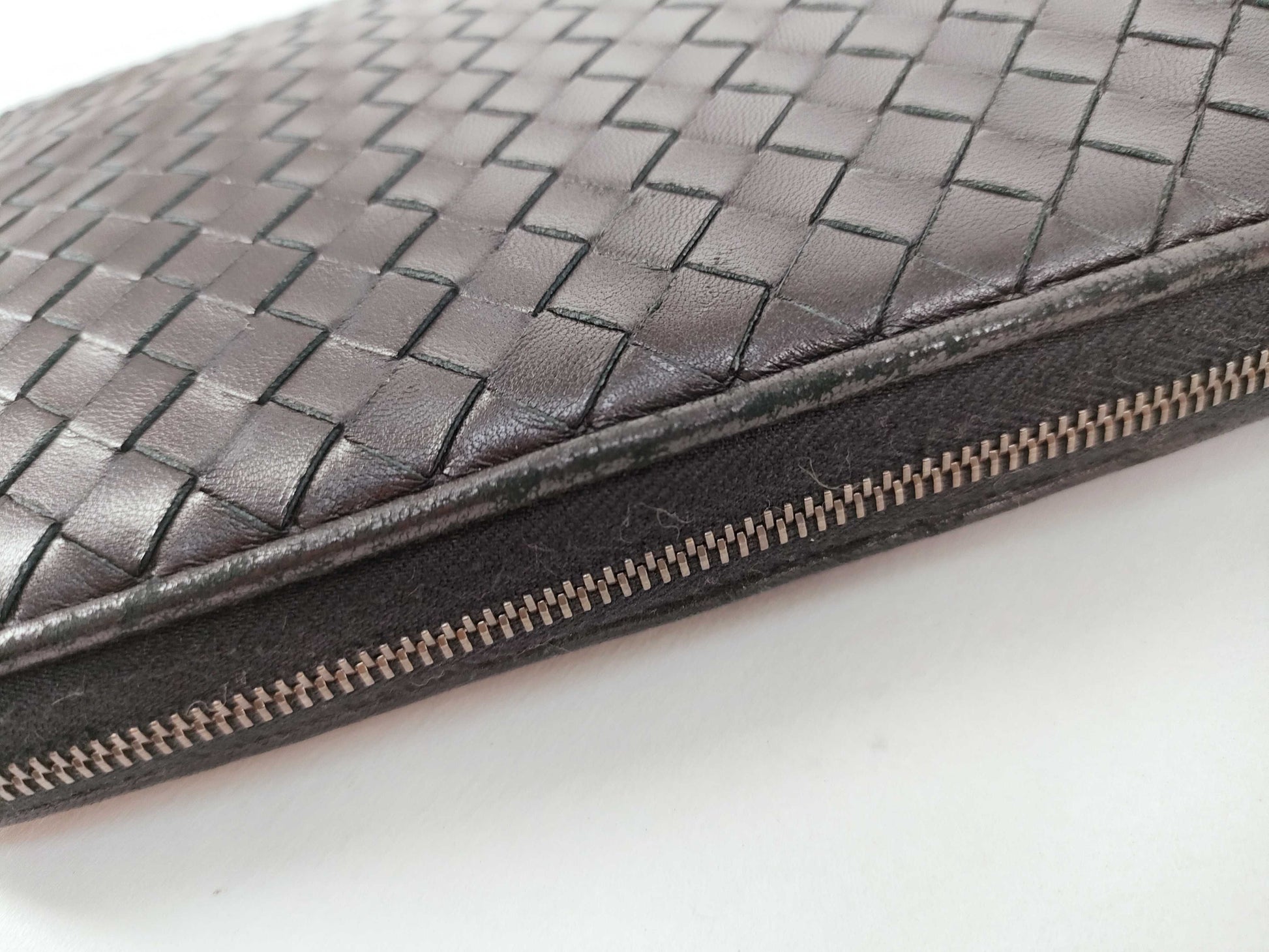 BOTTEGA VENETA Intrecciato Bottega Veneta Clutch Bag Second Bag Intrecciato Black Bag Second Bag
