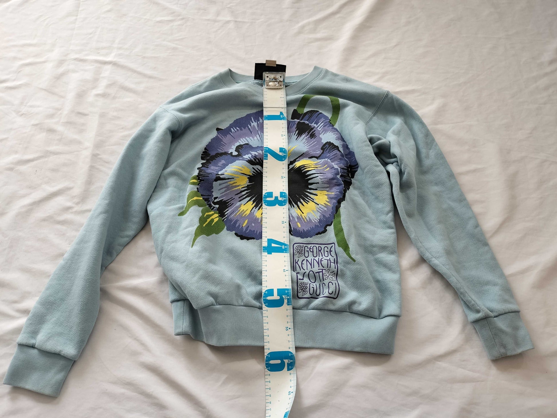 GUCCI Ken Scott 21cruise XXXS Floral Print Sweatshirt