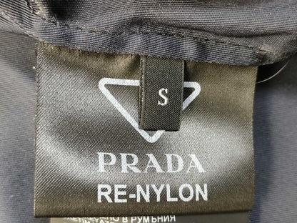 PRADA Prada Nylon Shirt Jacket with Triangle Logo Re-Nylon S Jacket