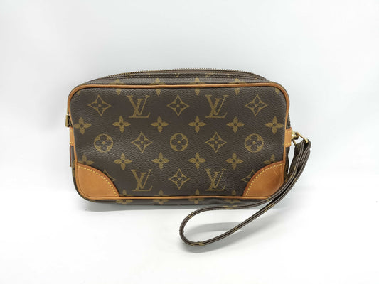 LOUIS VUITTON Monogram Marly Dragonne PM Second Bag