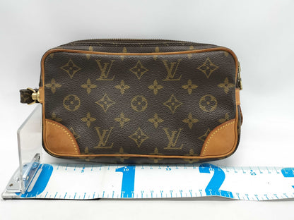 LOUIS VUITTON Monogram Marly Dragonne PM Second Bag