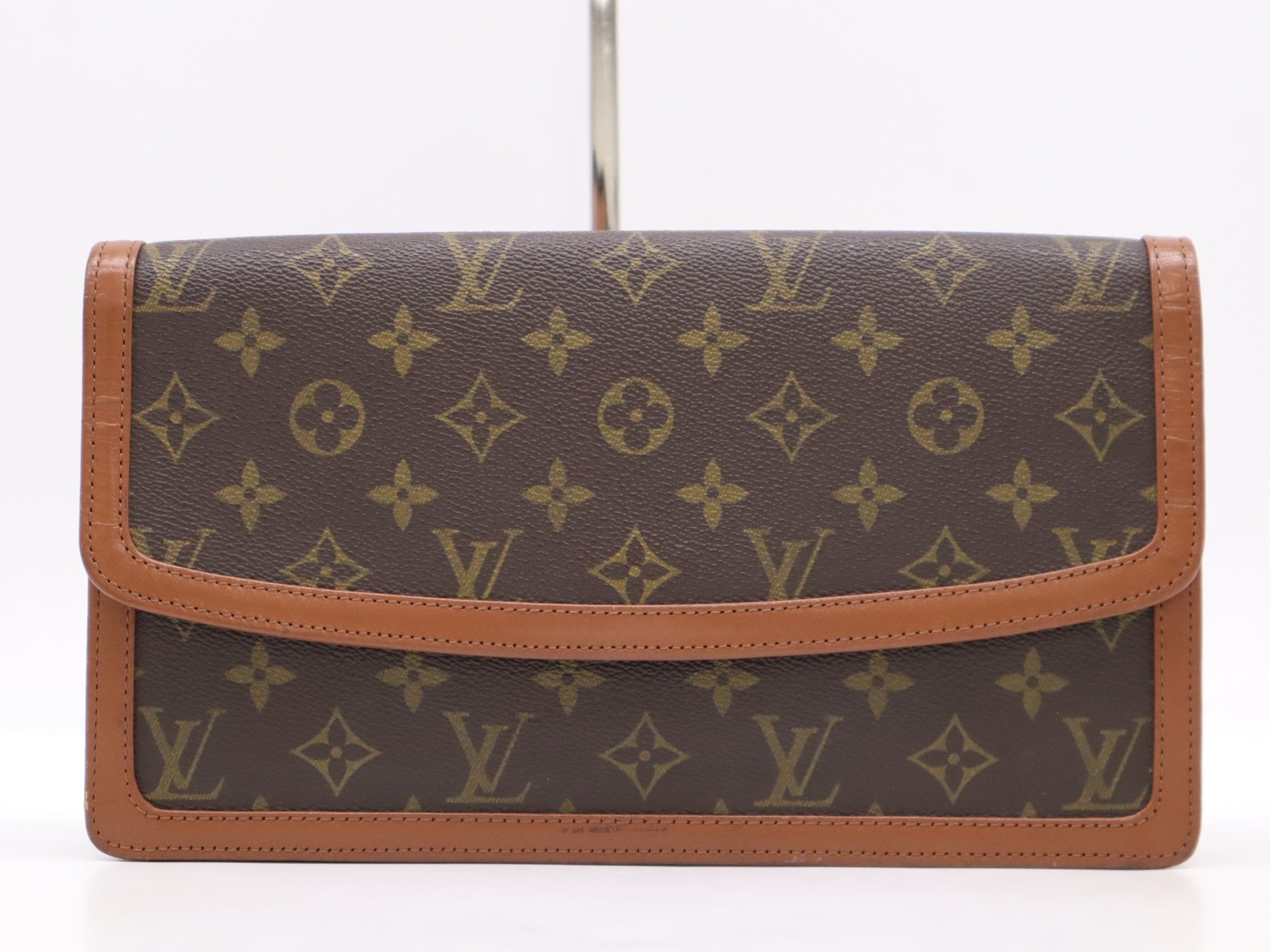 (10320_0438) LOUIS VUITTON M51810 Monogram Pochette Dame GM Second Bag
