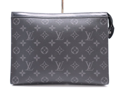 (10319_0398) LOUIS VUITTON M61692 Eclipse Pochette Voyage MM Second Bag