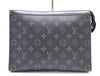 (10319_0398) LOUIS VUITTON M61692 Eclipse Pochette Voyage MM Second Bag