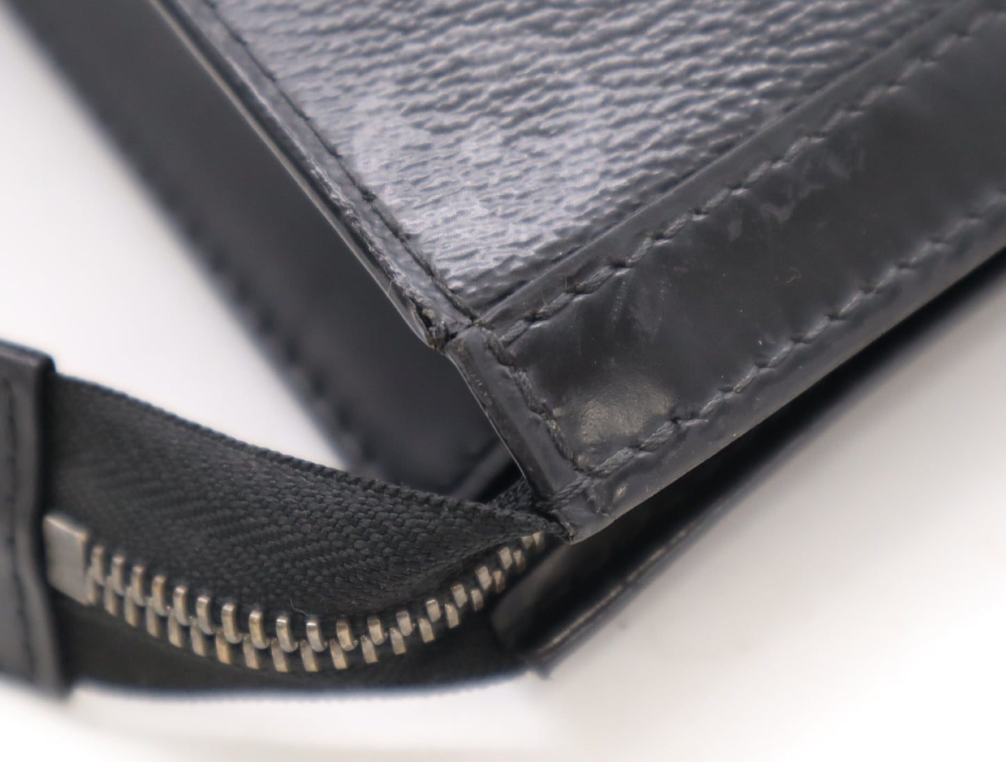 (10319_0398) LOUIS VUITTON M61692 Eclipse Pochette Voyage MM Second Bag