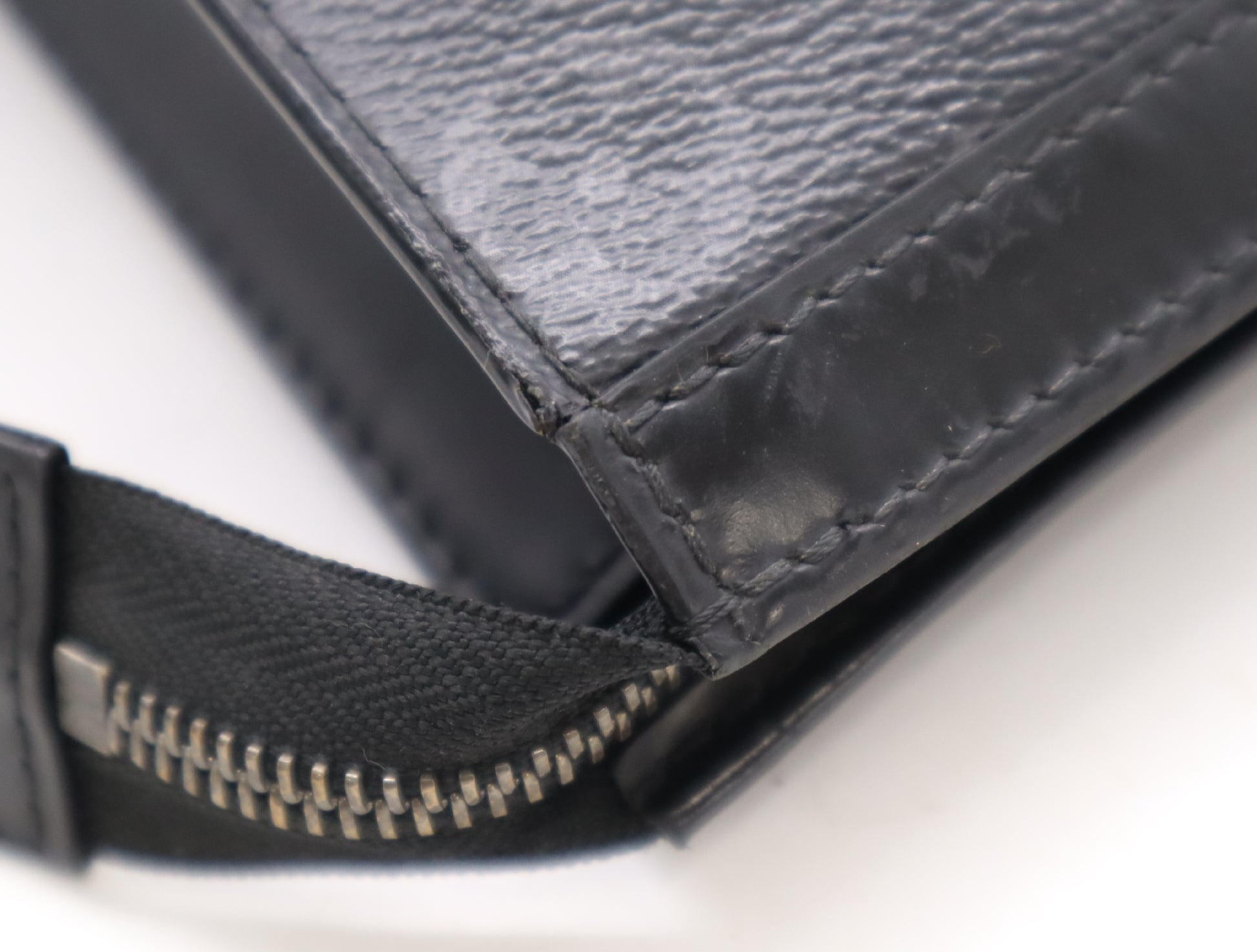 (10319_0398) LOUIS VUITTON M61692 Eclipse Pochette Voyage MM Second Bag