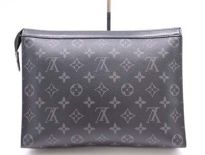 (10319_0398) LOUIS VUITTON M61692 Eclipse Pochette Voyage MM Second Bag