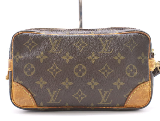 (10320_0452) LOUIS VUITTON M51827 Monogram Marly Dragonne PM Second Bag