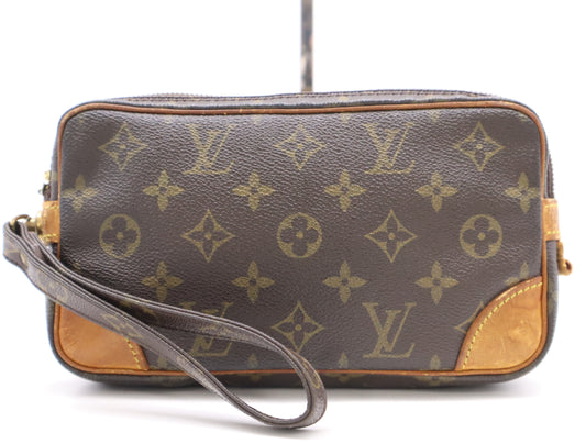 (10320_0452) LOUIS VUITTON M51827 Monogram Marly Dragonne PM Second Bag