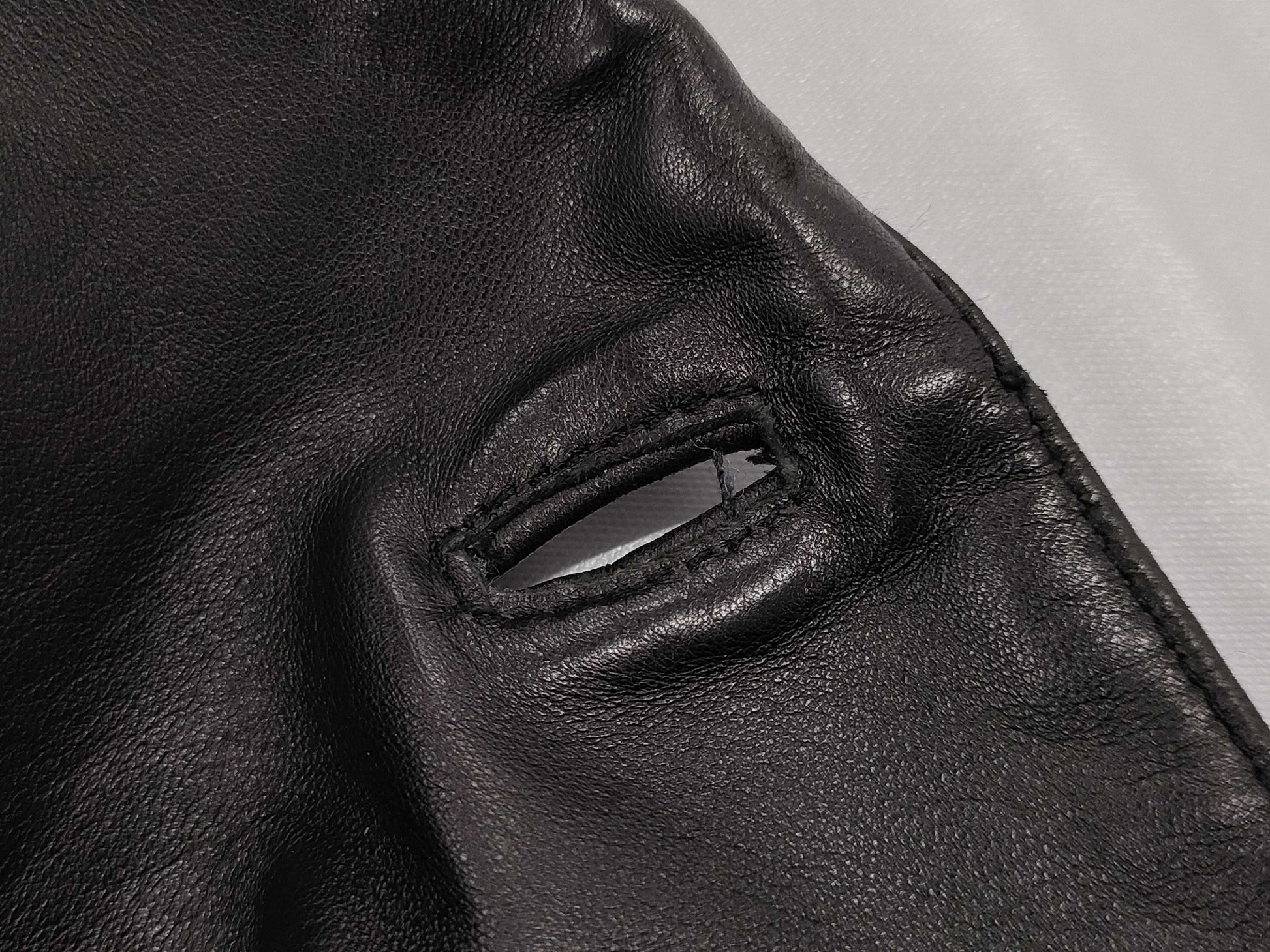 Salvatore Ferragamo Men's Leather Jacket, Size 52