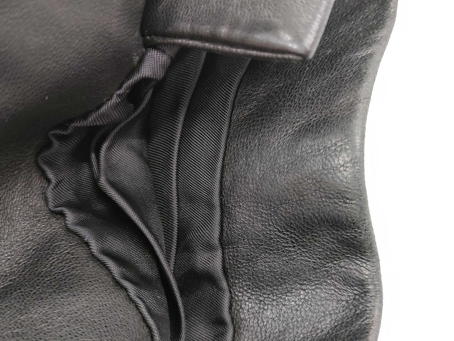 Salvatore Ferragamo Men's Leather Jacket, Size 52