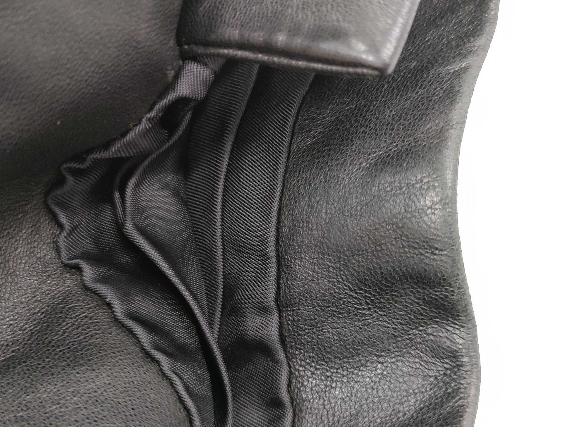 Salvatore Ferragamo Men's Leather Jacket, Size 52