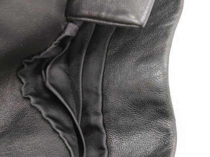 Salvatore Ferragamo Men's Leather Jacket, Size 52