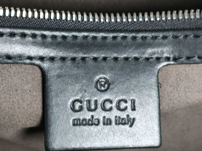 GUCCI GG Supreme 450949 GG Supreme Second Bag Black Second Bag