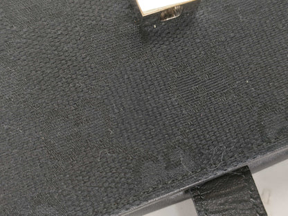 GUCCI GG Canvas Gucci Jackie Compact Wallet