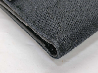 GUCCI GG Canvas Gucci Jackie Compact Wallet