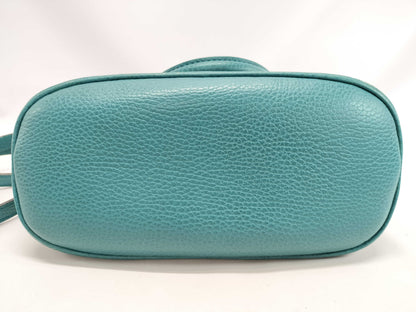 GUCCI 2-Way Shoulder Bag Interlocking Handbag