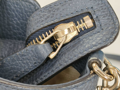 GUCCI Swing Mini Handbag with Top Handle and Gold Hardware 368827 498879