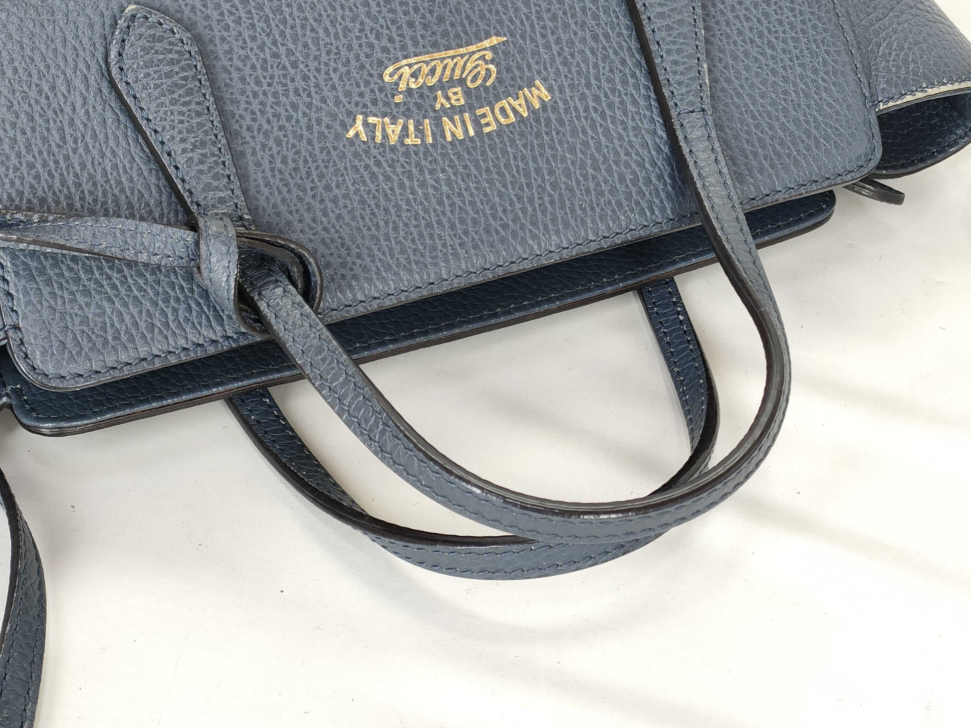 GUCCI Swing Mini Handbag with Top Handle and Gold Hardware 368827 498879