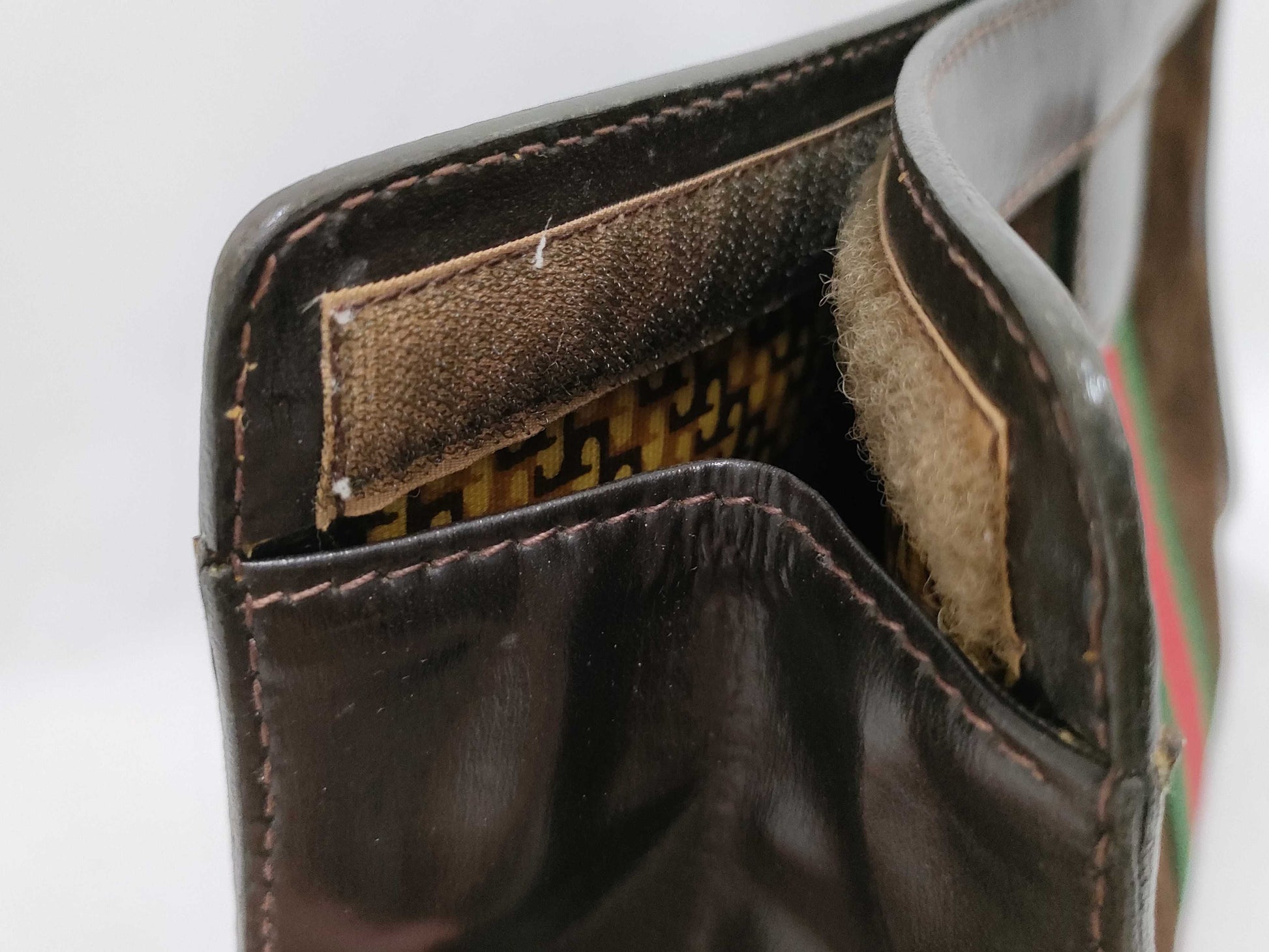 GUCCI Gucci Second Bag Sherry Brown Second Bag
