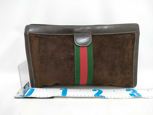 GUCCI Gucci Second Bag Sherry Brown Second Bag