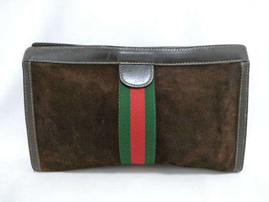 GUCCI Gucci Second Bag Sherry Brown Second Bag