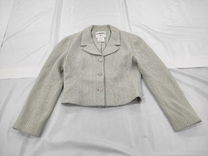 CHANEL Tweed Jacket Size 38 Jacket