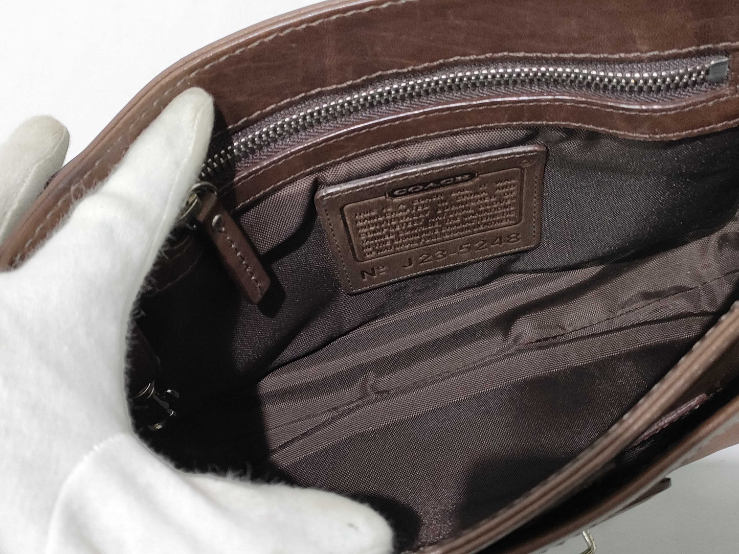 COACH Leather J23-5248 Second Bag