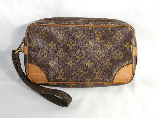 LOUIS VUITTON Monogram LV Marly Dragonne Second Bag