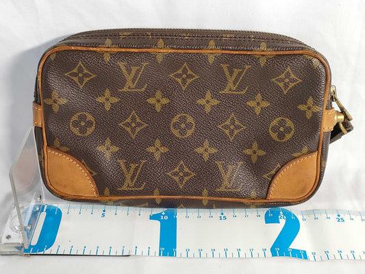 LOUIS VUITTON Monogram LV Marly Dragonne Second Bag