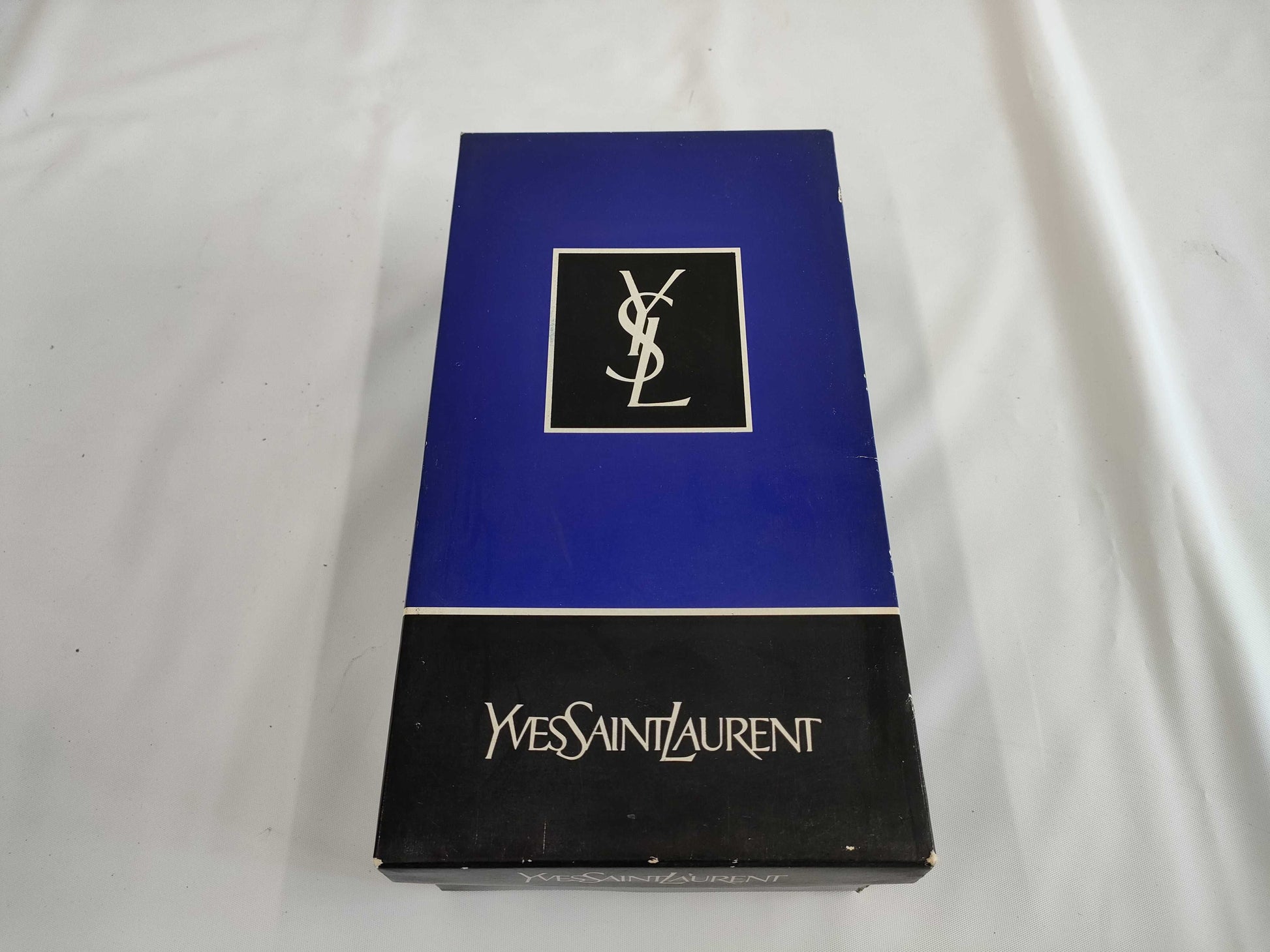 Yves Saint Laurent Leather Pumps, Blue, Size 6