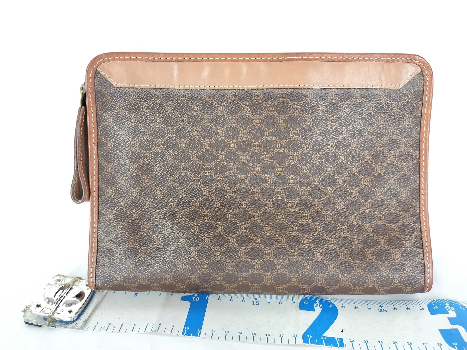 CELINE Macadam pattern second bag