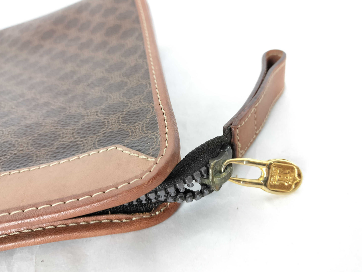 CELINE Macadam pattern second bag