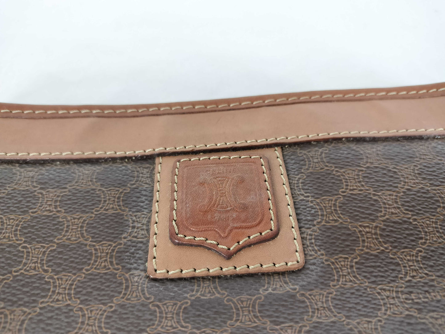 CELINE Macadam pattern second bag