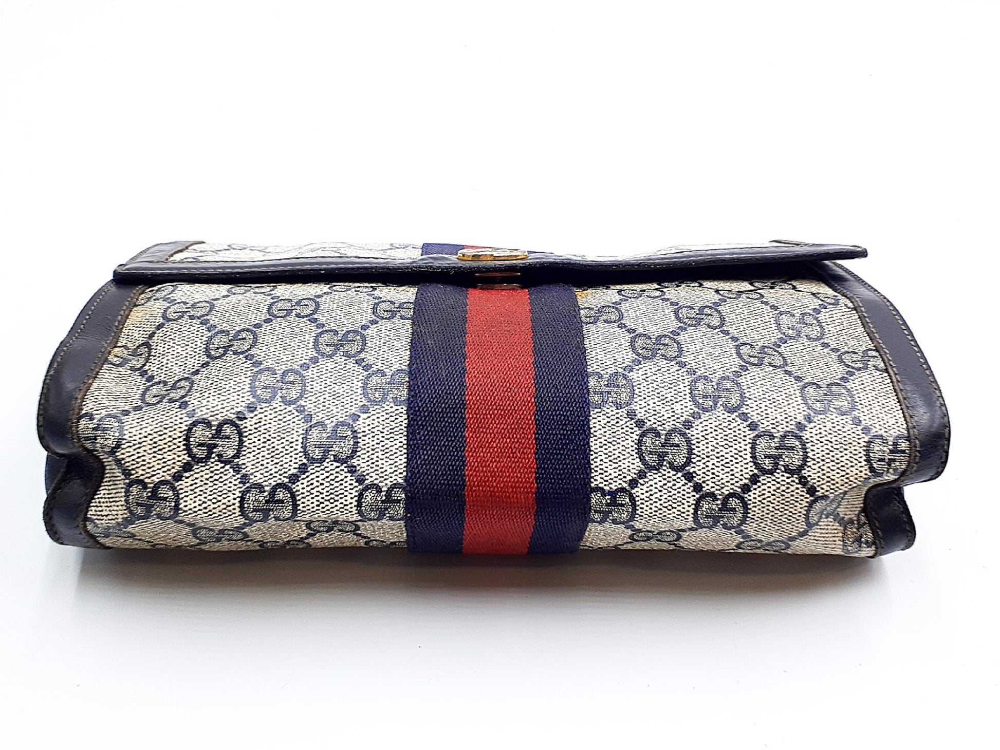 GUCCI 5-piece set GG Supreme Sherry Line leather second bag, leather clutch, and second bag