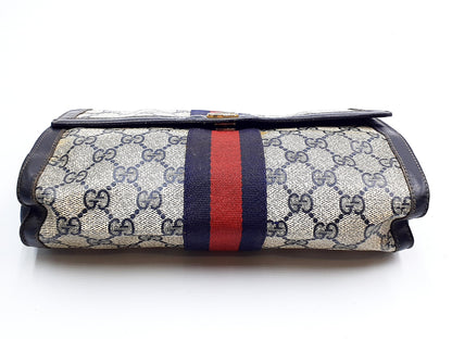GUCCI 5-piece set GG Supreme Sherry Line leather second bag, leather clutch, and second bag