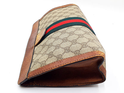 GUCCI 5-piece set GG Supreme Sherry Line leather second bag, leather clutch, and second bag